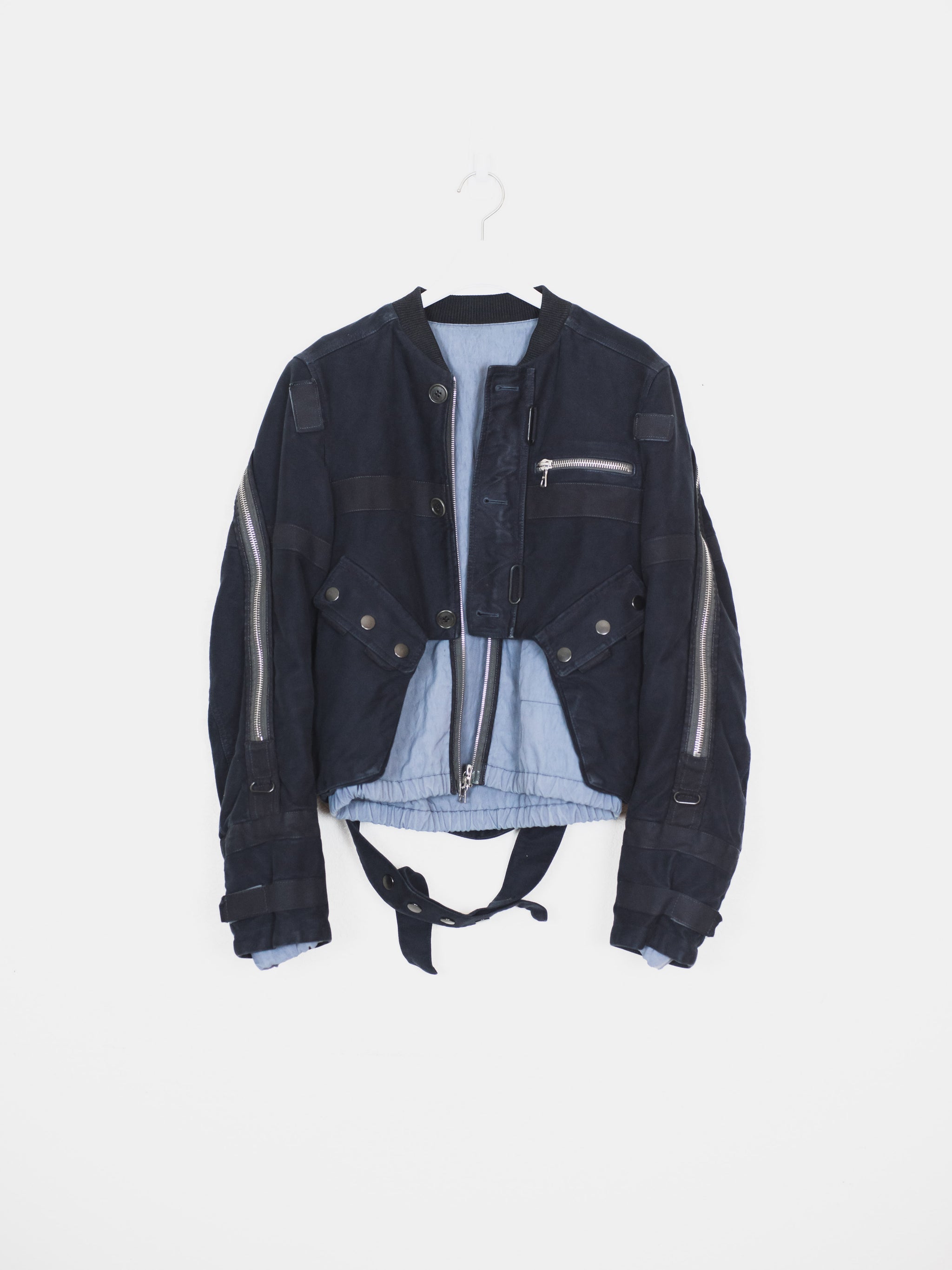 dries van noten zipper bomber