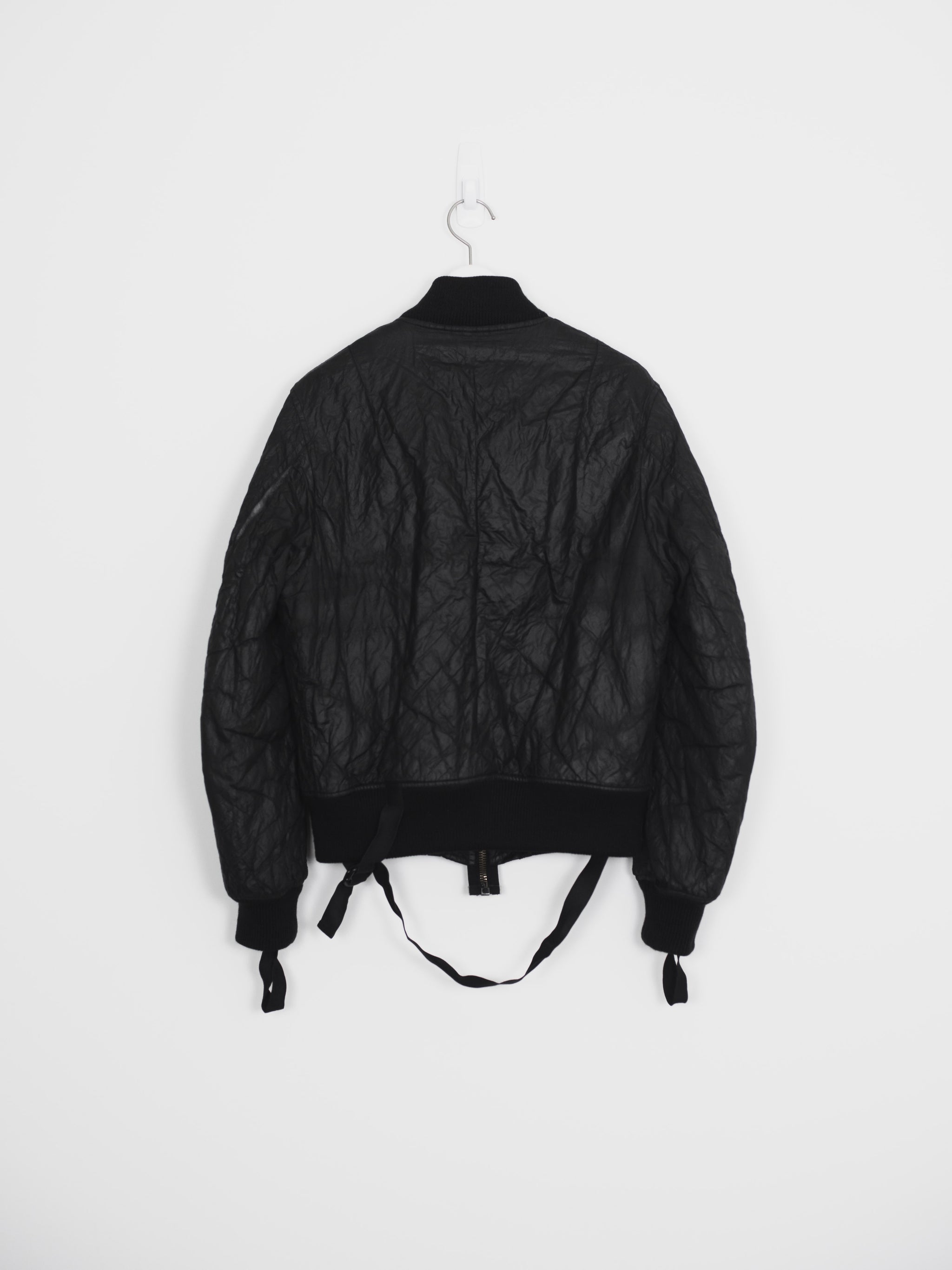 当店在庫してます！ HELMUT LANG Metallic Bondage Bomber ブルゾン