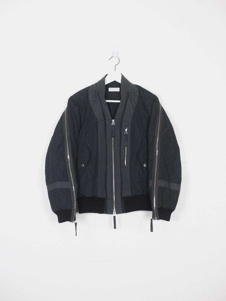 Dries Van Noten AW14 Back Zip Bomber – HUIBEN