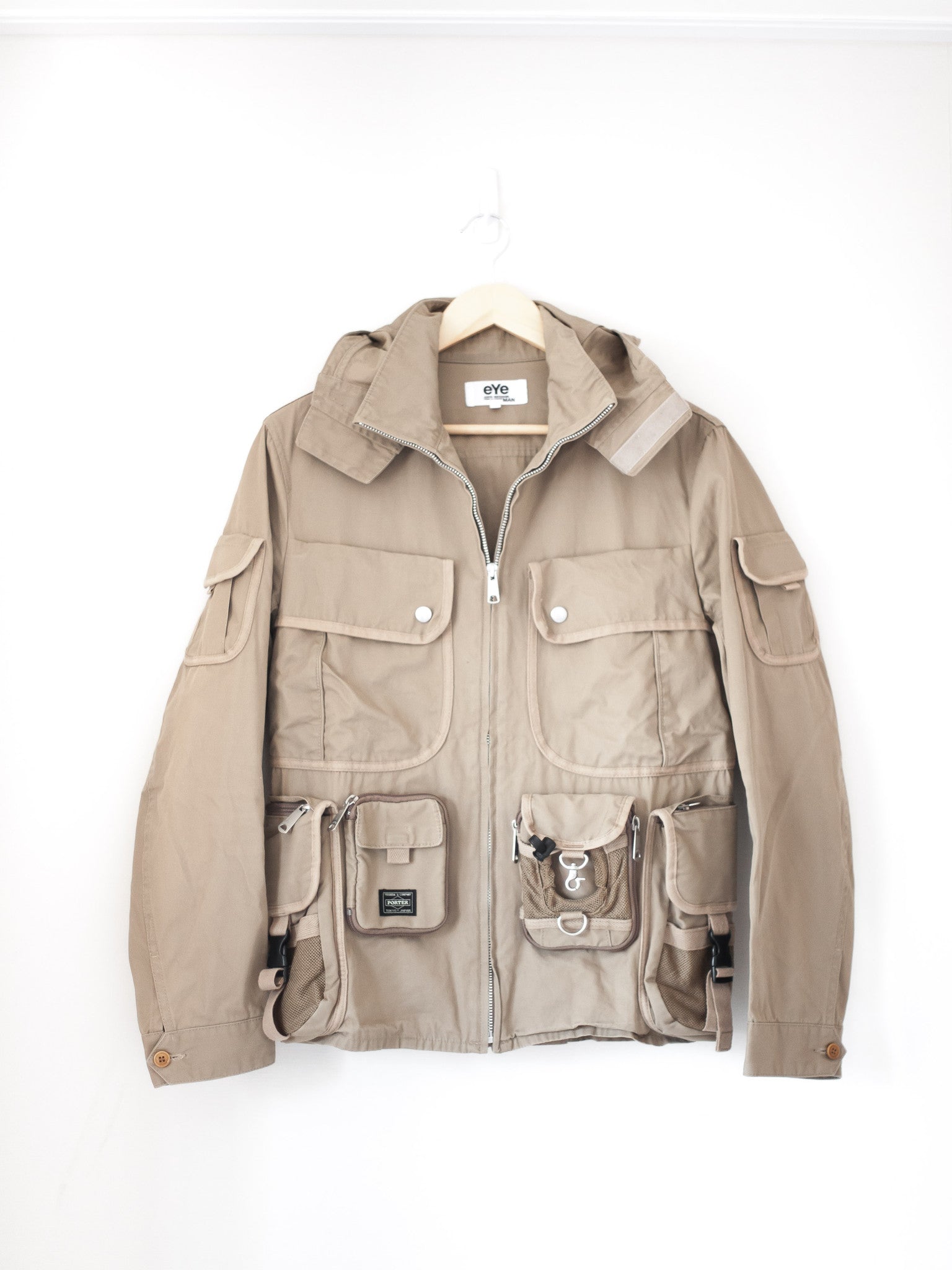 Junya Watanabe x Porter Hooded Cargo Jacket – HUIBEN