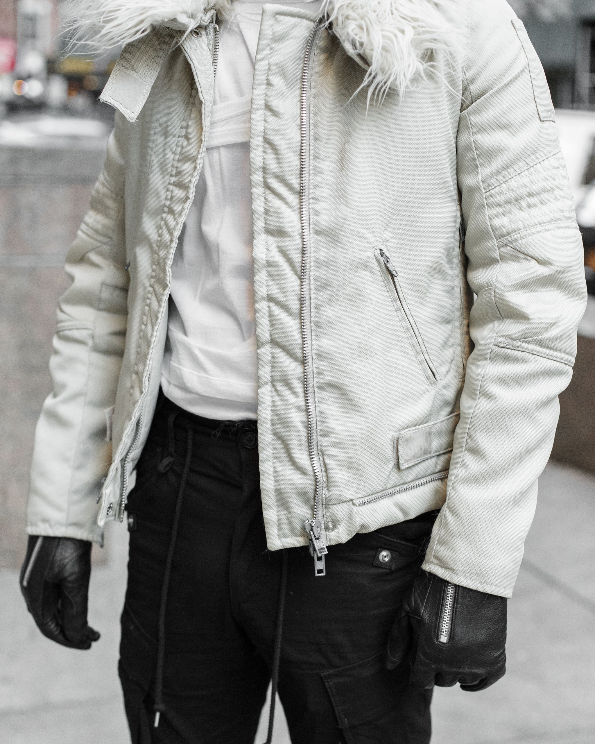 Helmut Lang 1999 Re-Edition Astro Moto Jacket Helmut Lang