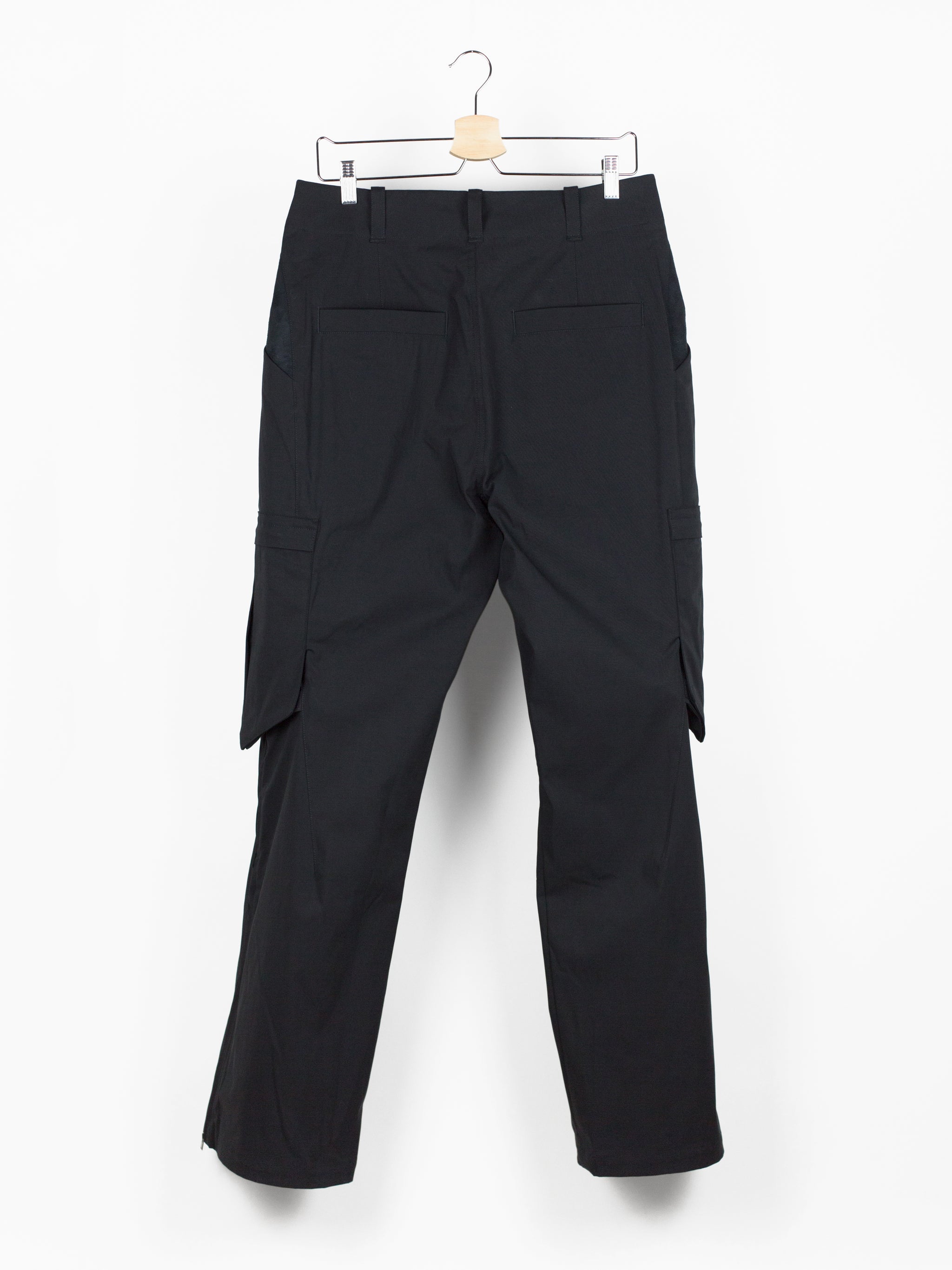 Kiko Kostadinov AW20 00092020 Bindra Cargo Trousers Black – HUIBEN