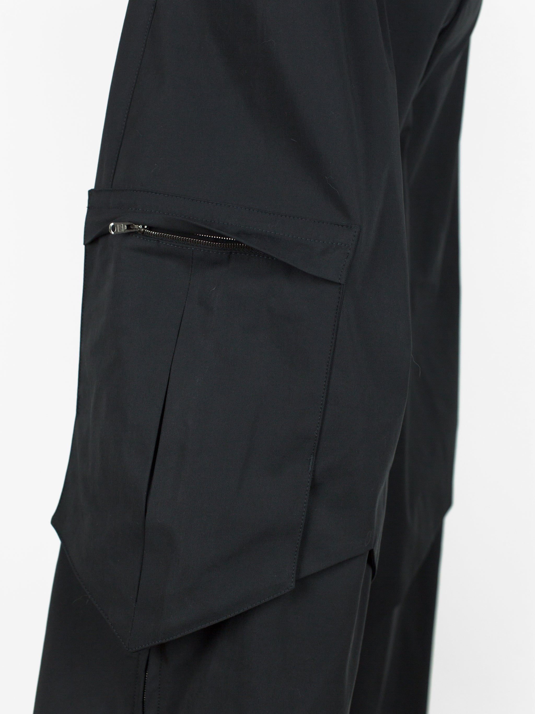 Kiko Kostadinov AW20 00092020 Bindra Cargo Trousers Black – HUIBEN