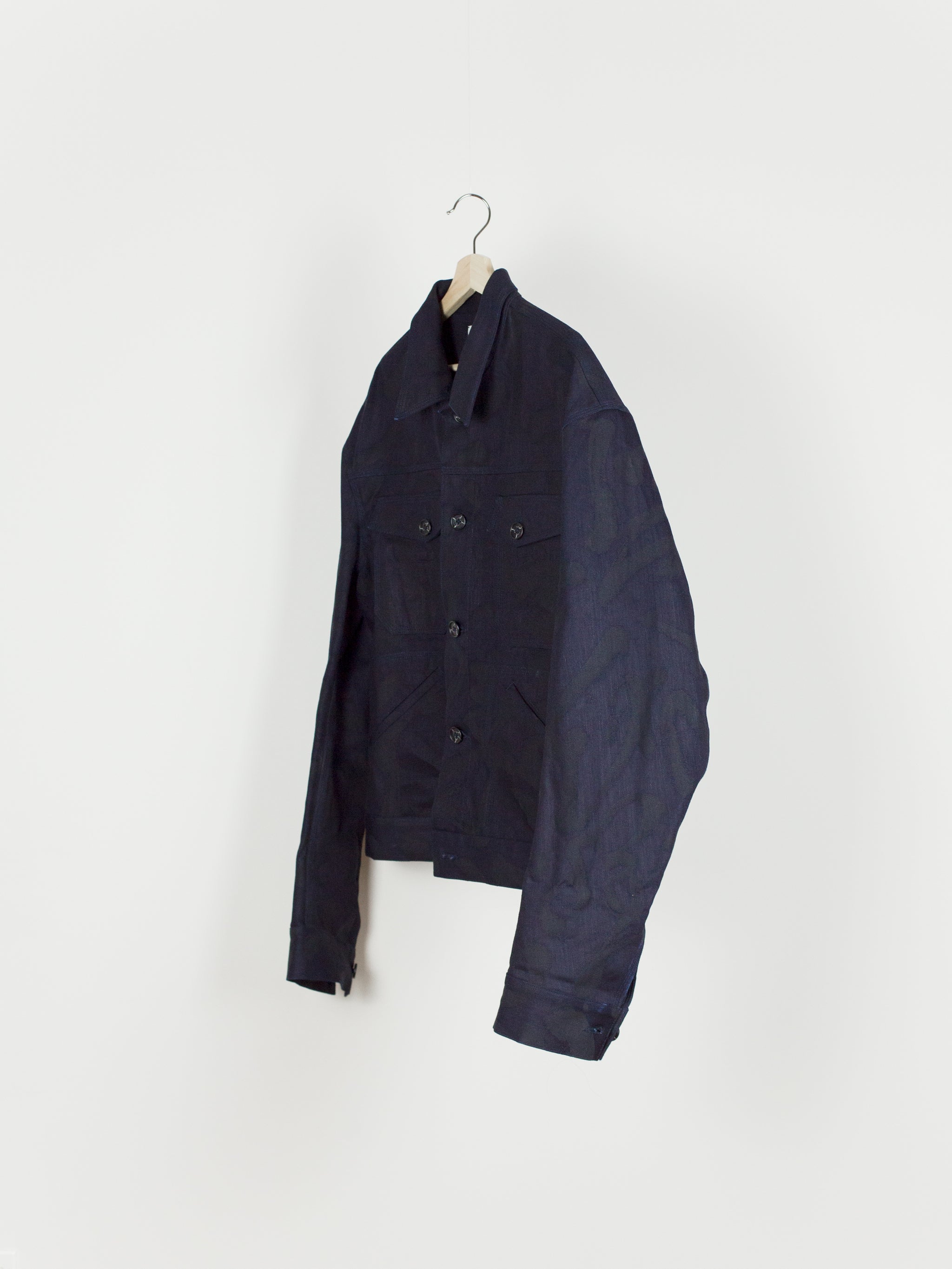 KOZABURO UNIFORM CREW BLOUSON Navy