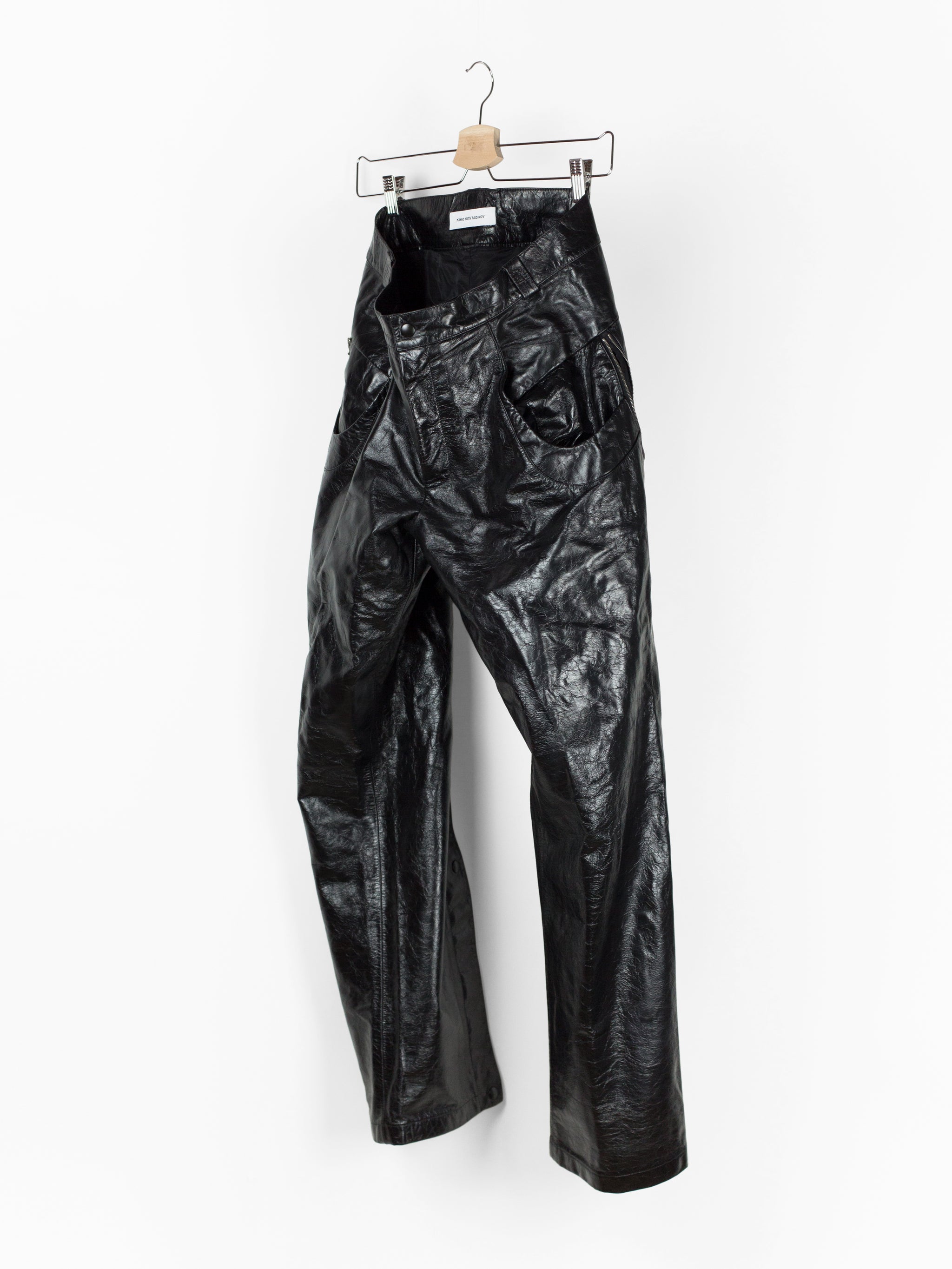 Kiko Kostadinov AW19 00072019 Leather Irene Trousers – HUIBEN