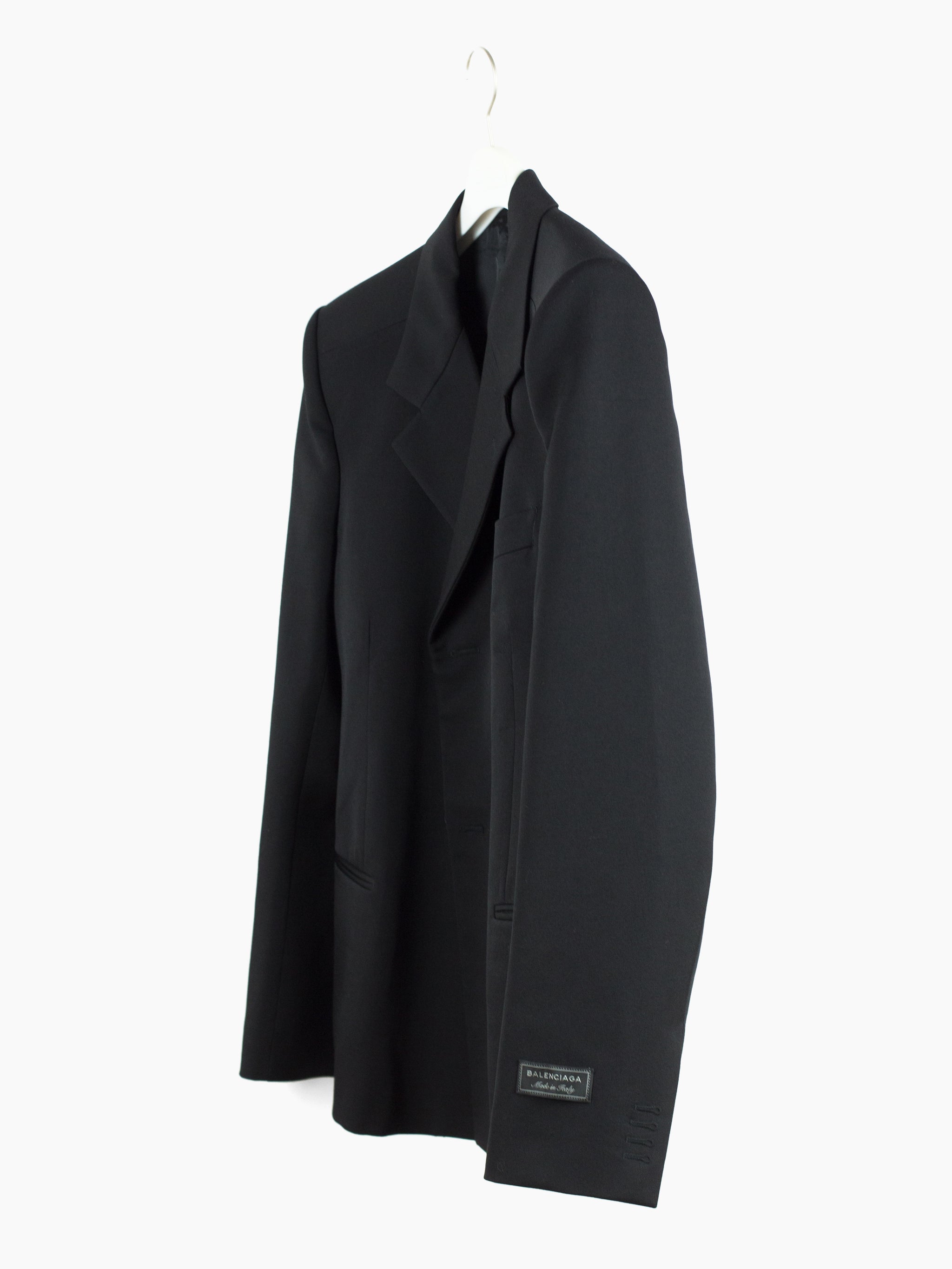 Balenciaga SS17 Shrunken Double-Breasted Blazer – HUIBEN