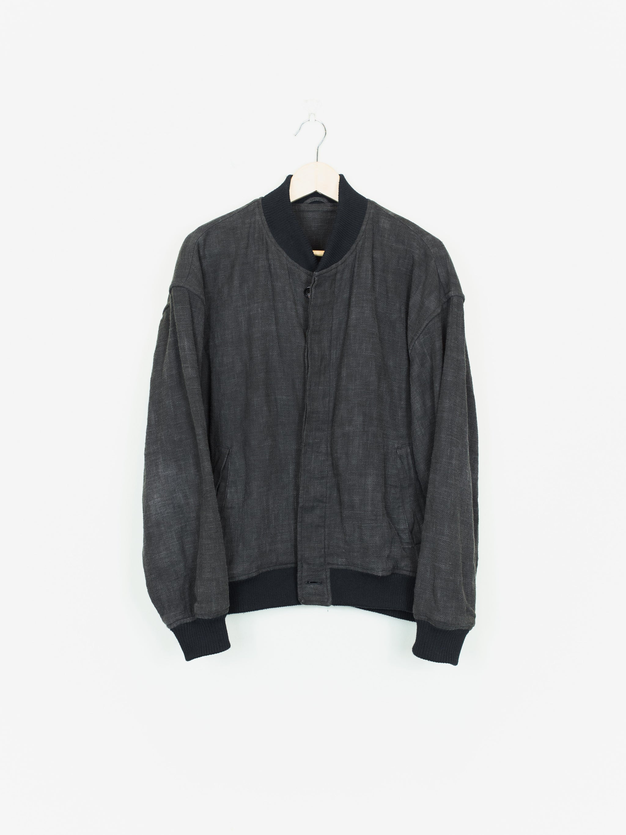 Comme des Garçons Homme 1980s Natural-Dyed Cotton Bomber – HUIBEN