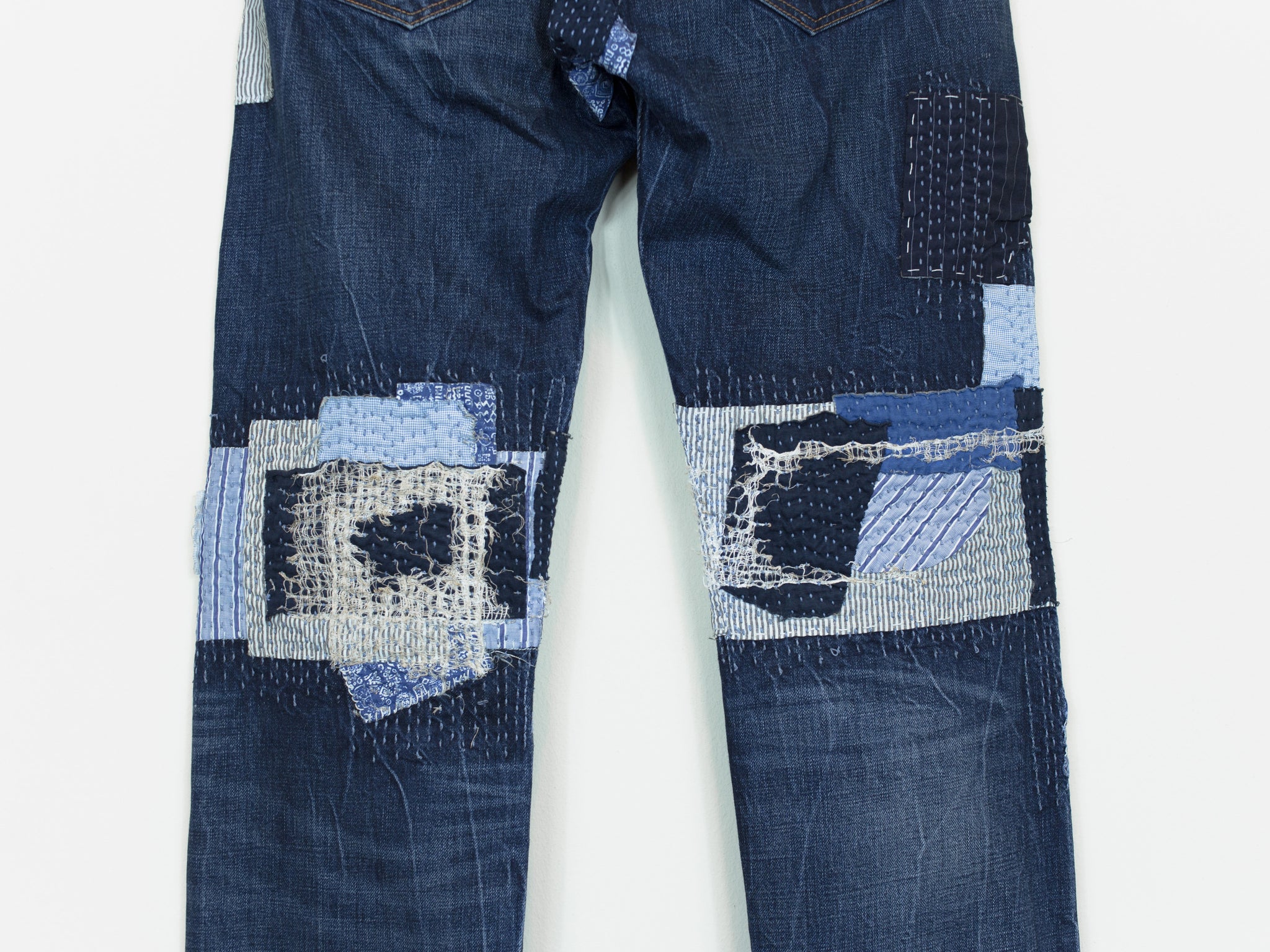 Levi's Japan-Exclusive Sashiko Patchwork 501 Jeans – HUIBEN