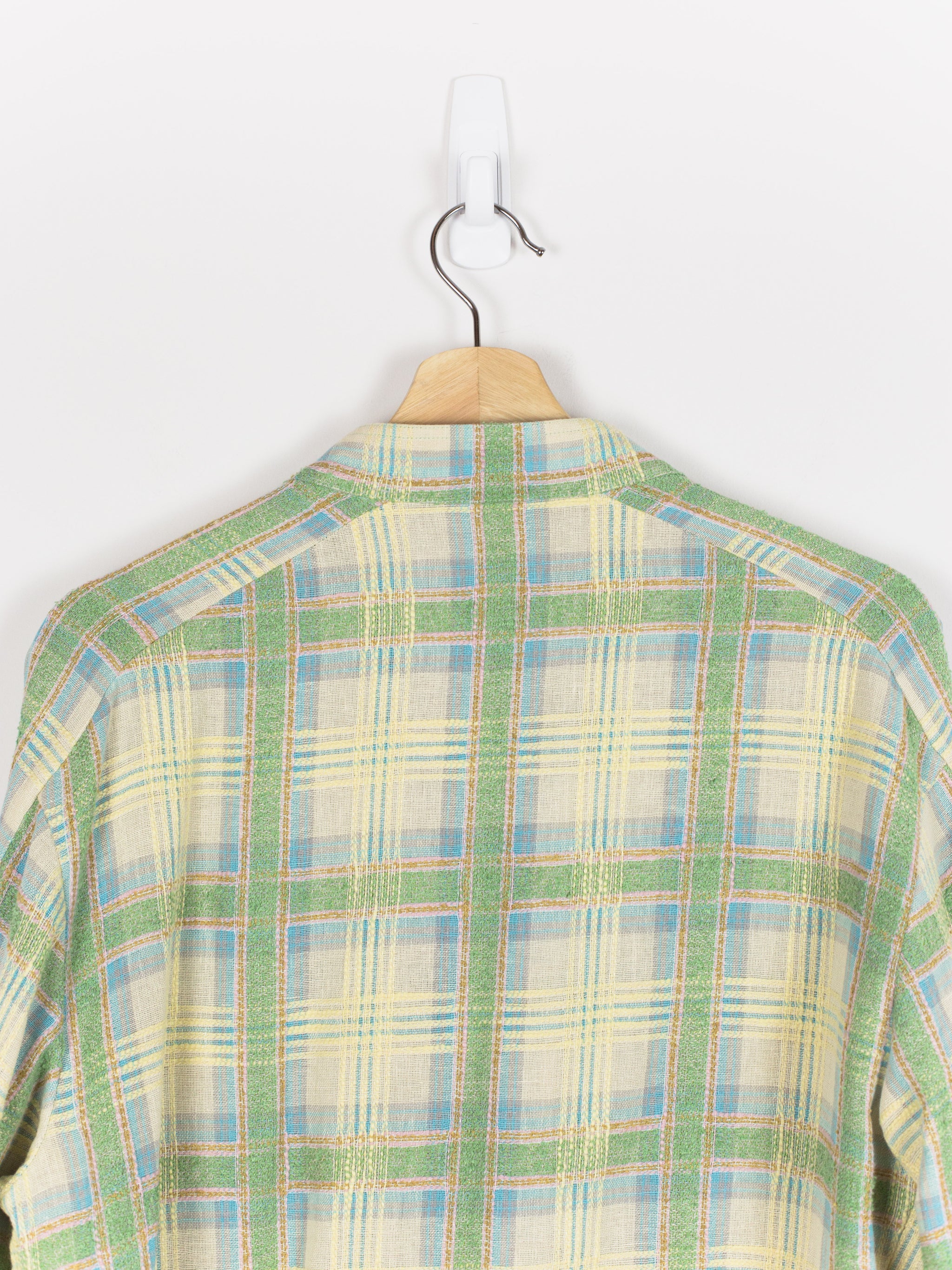 Kiko Kostadinov SS19 00062019 Apajerito Shirt (Green Madras Check) – HUIBEN