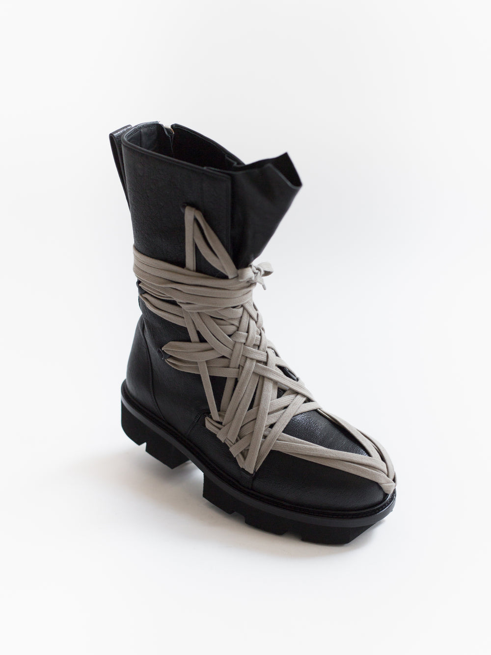 Rick Owens SS20 Megatooth Laced Army Boots – HUIBEN