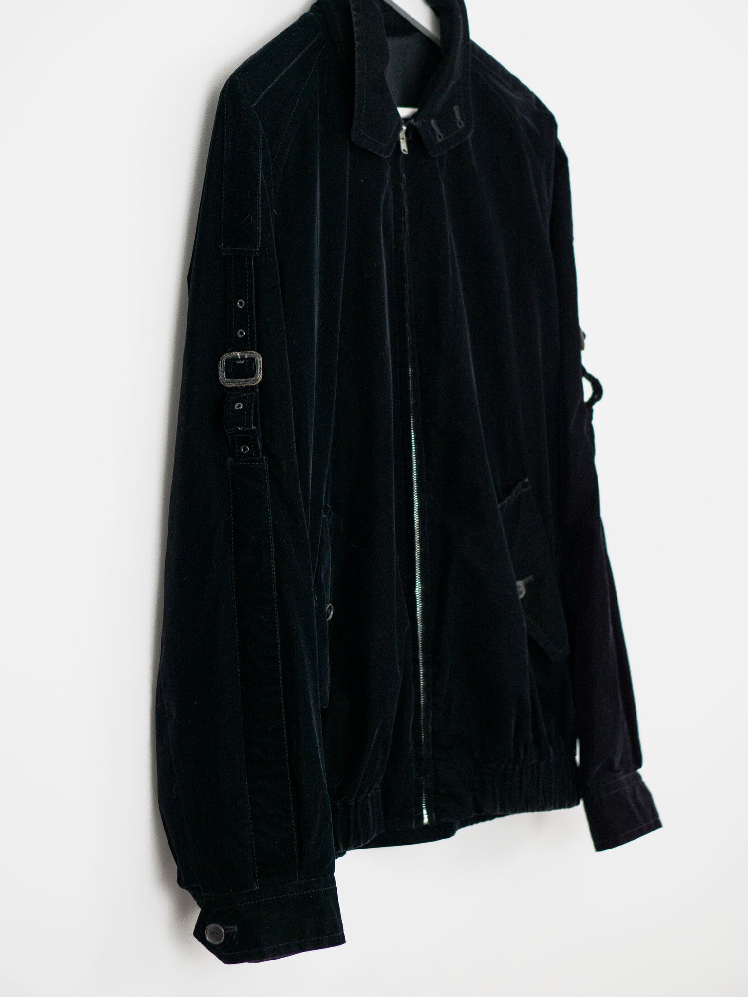 Number (N)ine SS02 Velour High Collar Jacket – HUIBEN