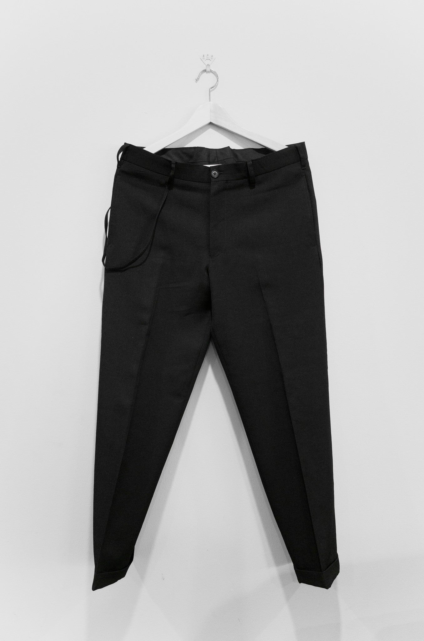 Yohji Yamamoto Pour Homme SS13 Look 26 String-Tie Suit 2 – HUIBEN