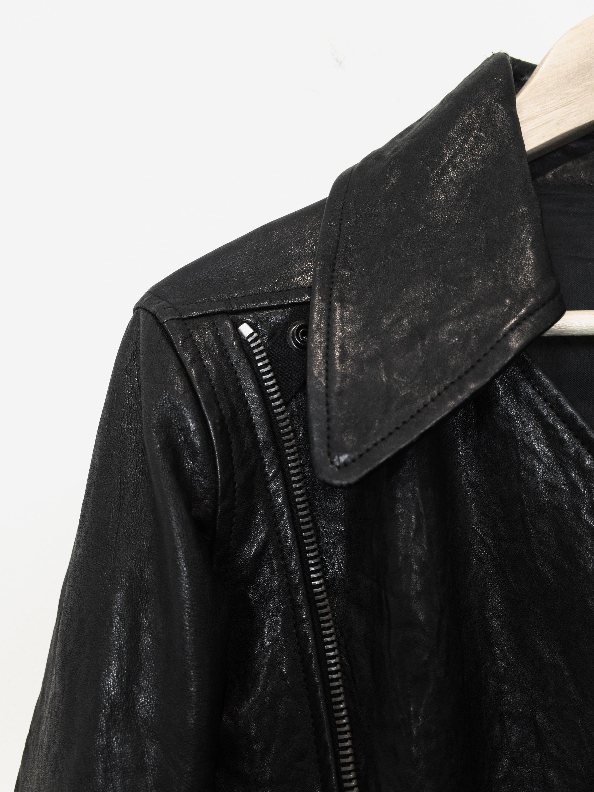 Rick Owens AW09 Berger Leather Jacket – HUIBEN