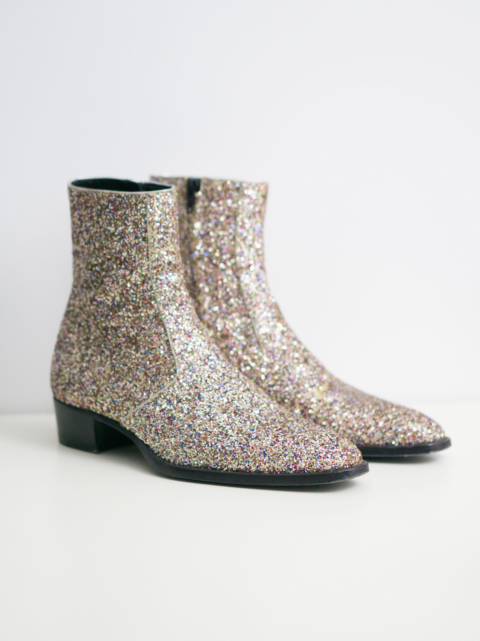 Saint Laurent Paris SS16 Glitter Hedi 