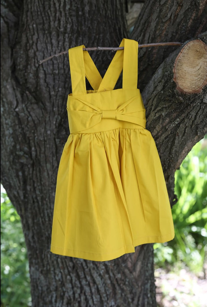 baby mustard dress