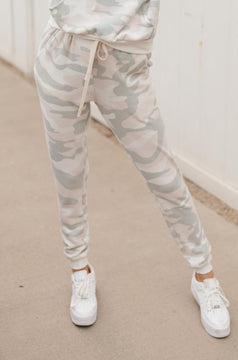 Pastel Meets Camo Joggers