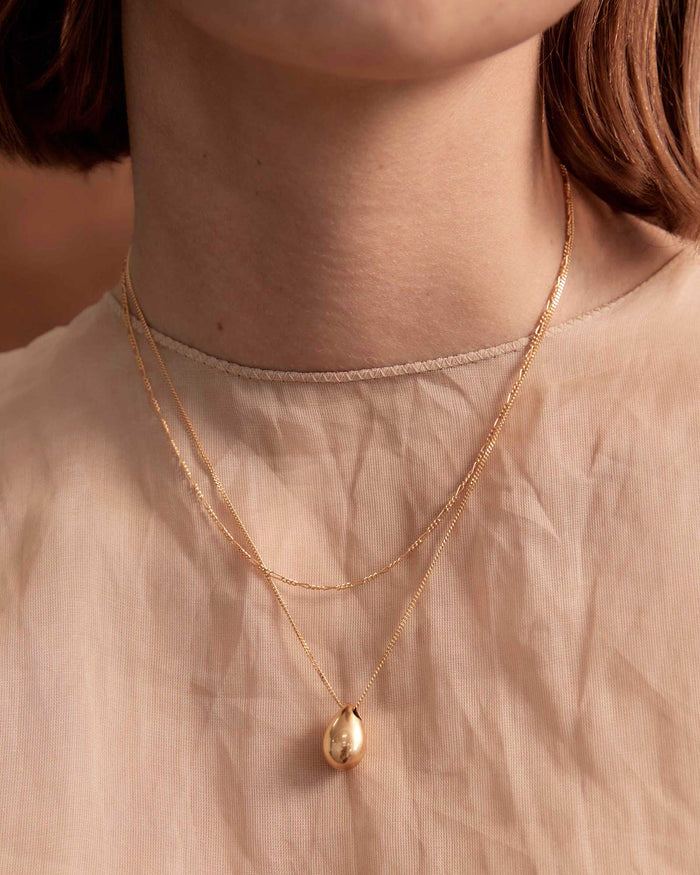 OUTLINE INITIAL NECKLACE A-Z (18K GOLD VERMEIL) – KIRSTIN ASH (United  States)