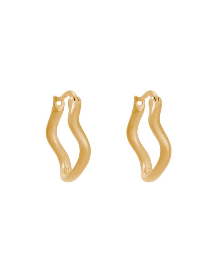 ALIGN HOOPS (18K GOLD PLATED) – KIRSTIN ASH (United States)