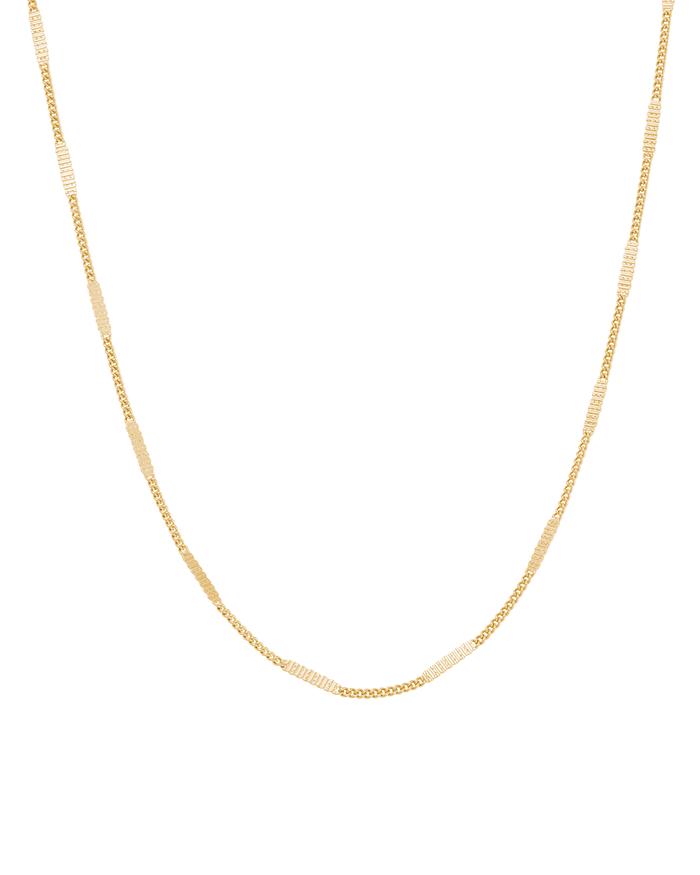 INTERTWINE CHAIN NECKLACE (18K GOLD PLATED) – KIRSTIN ASH (United States)