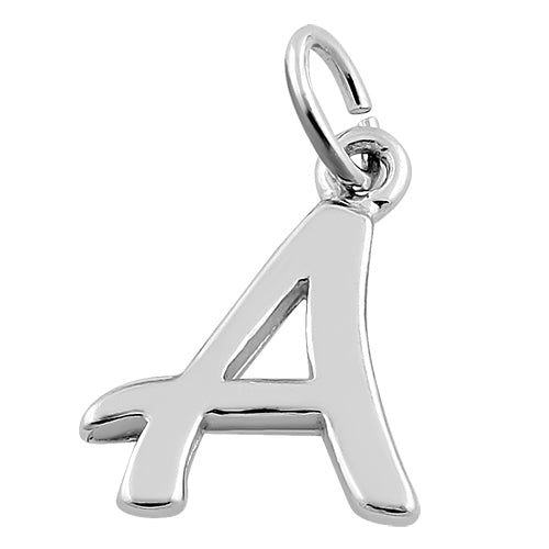 Wholesale Sterling Silver Letter A Pendant for Sale - Wholesale Sparkle