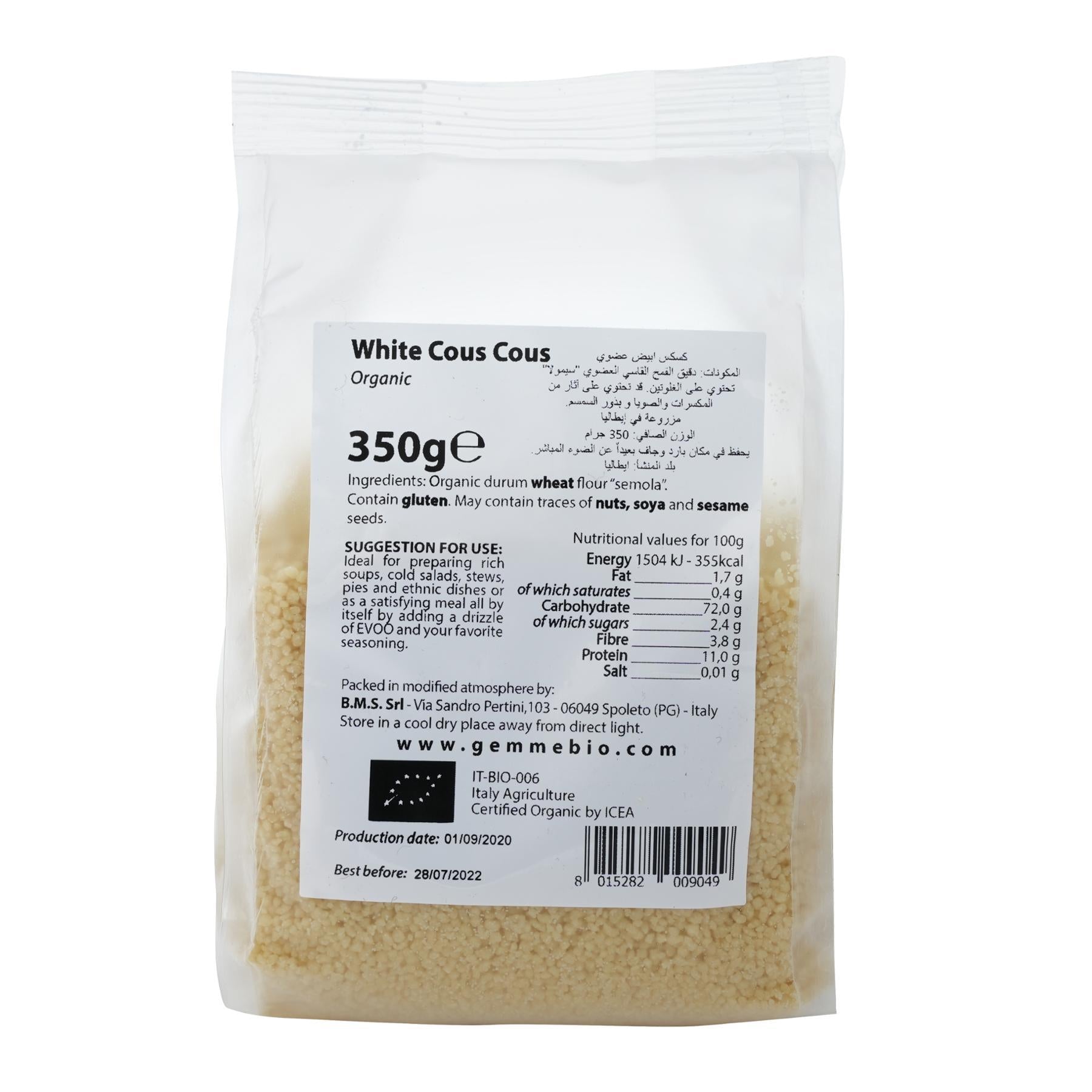 Organic Cous Cous