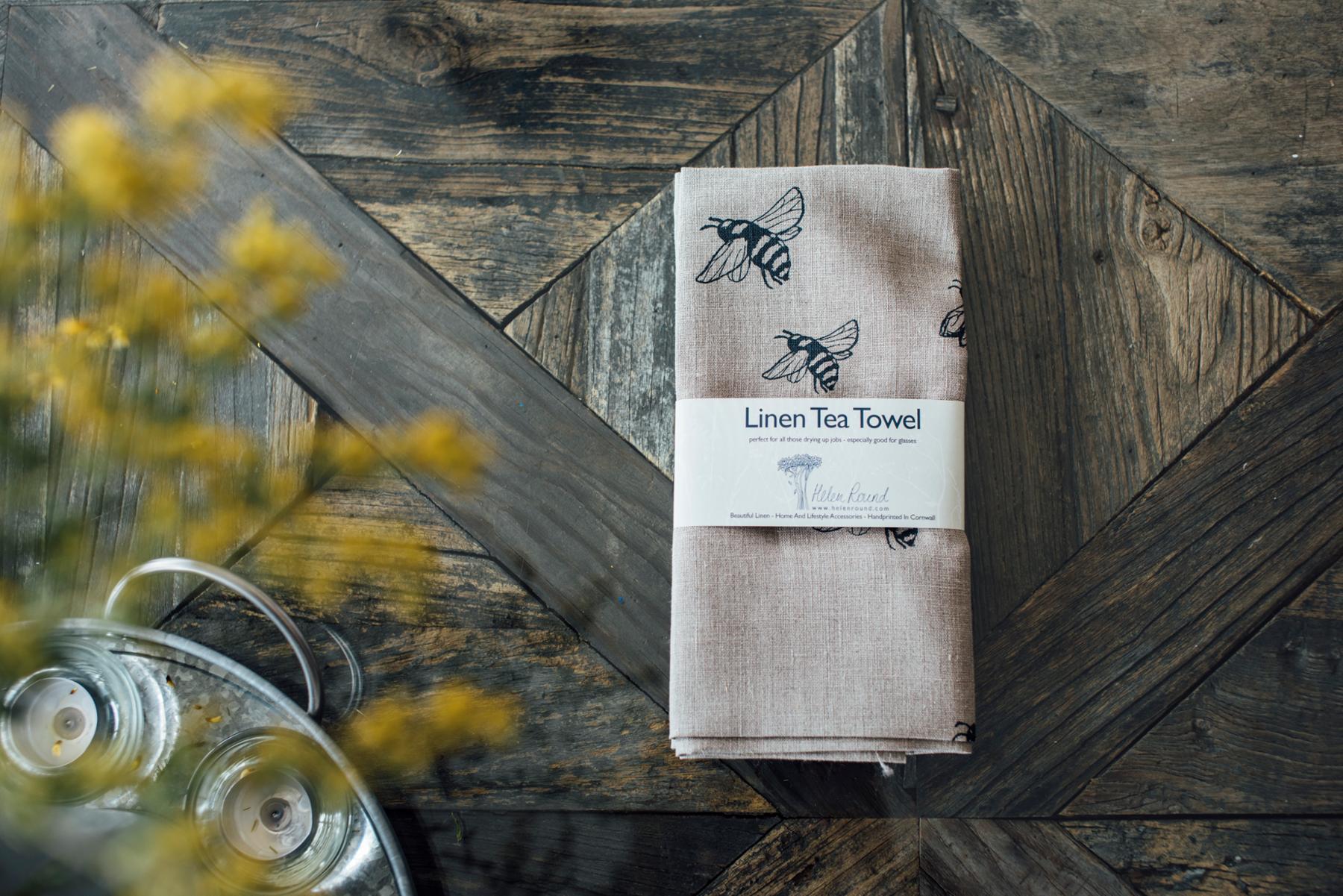 Cornish Linen Tea Towels