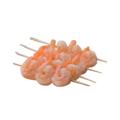 Vannamei Shrimps Cooked Skewer Frozen 41-50pcs