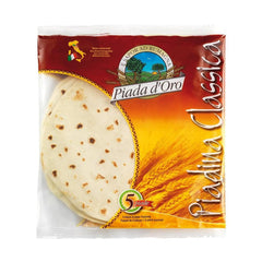 Frozen Pre-Baked Piadina with Extra Virgin Olive Oil 5pcs