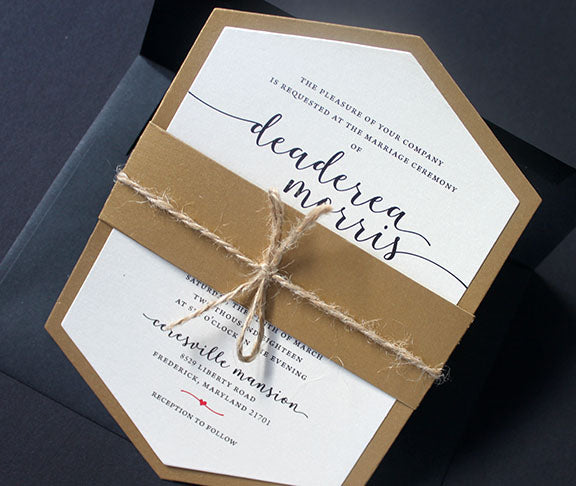  Wedding  Invitation  in Frederick Maryland Pretty Please 