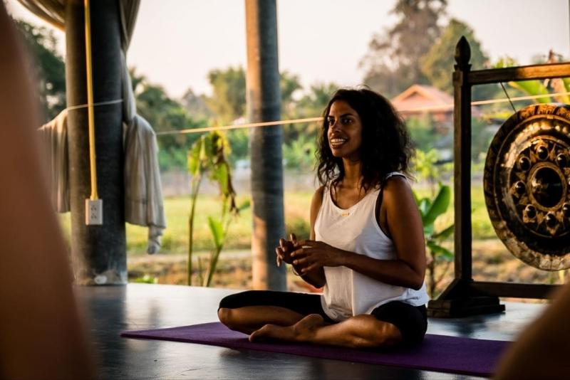 Sofia Araujo is the founder of Swara Yoga School.