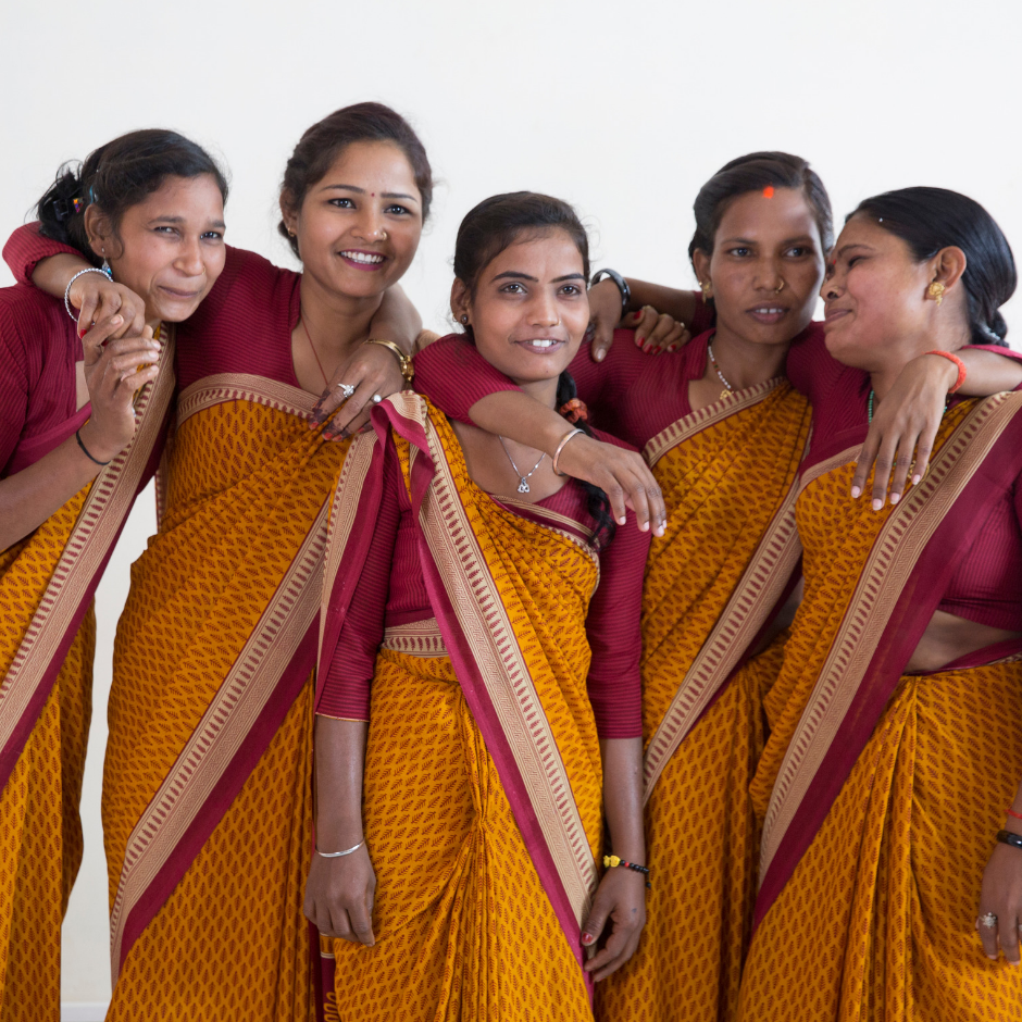 ShaktiMat Mitarbeiterinnen Indien