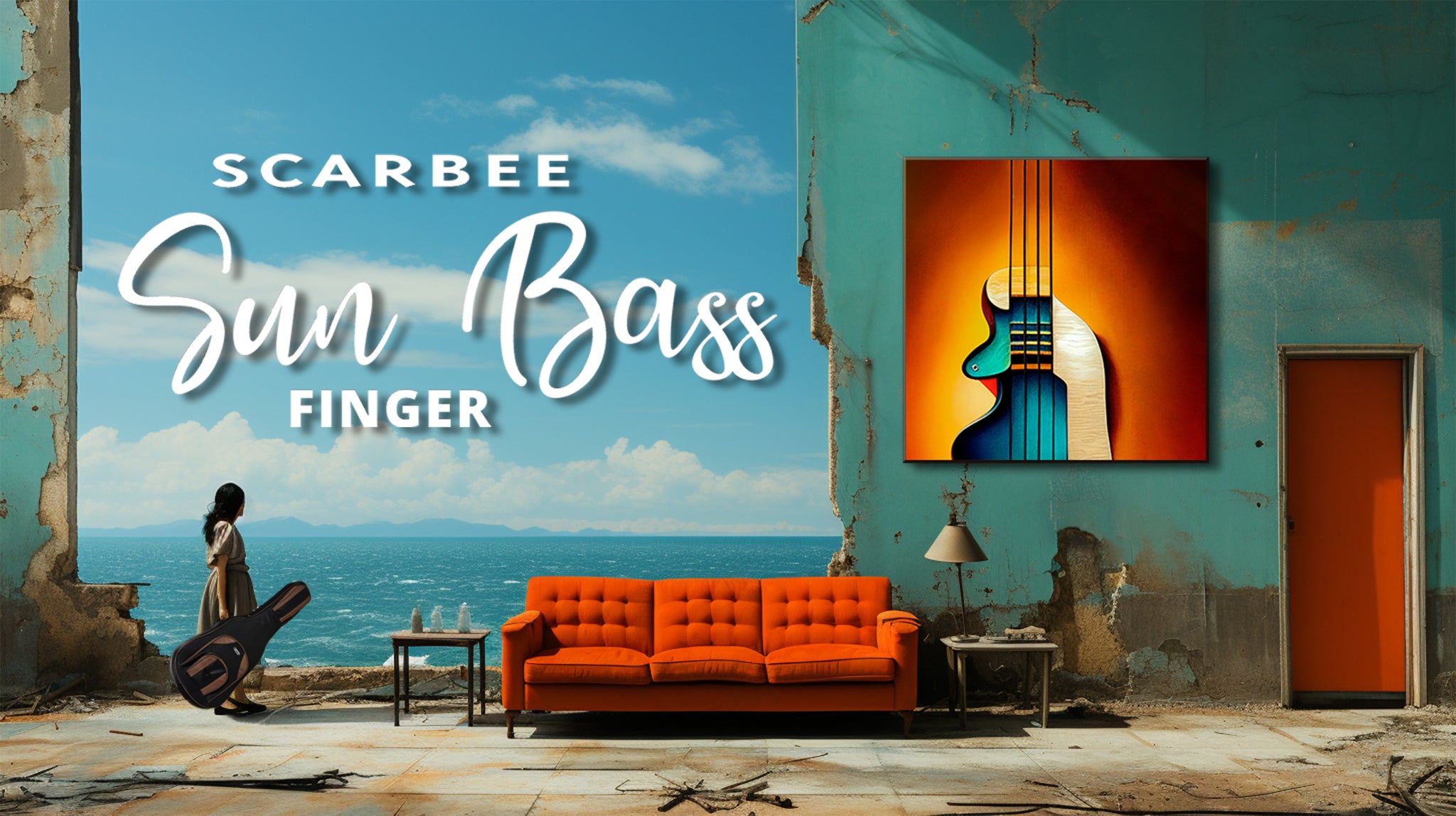 Scarbee Sun Bass - Finger Banner