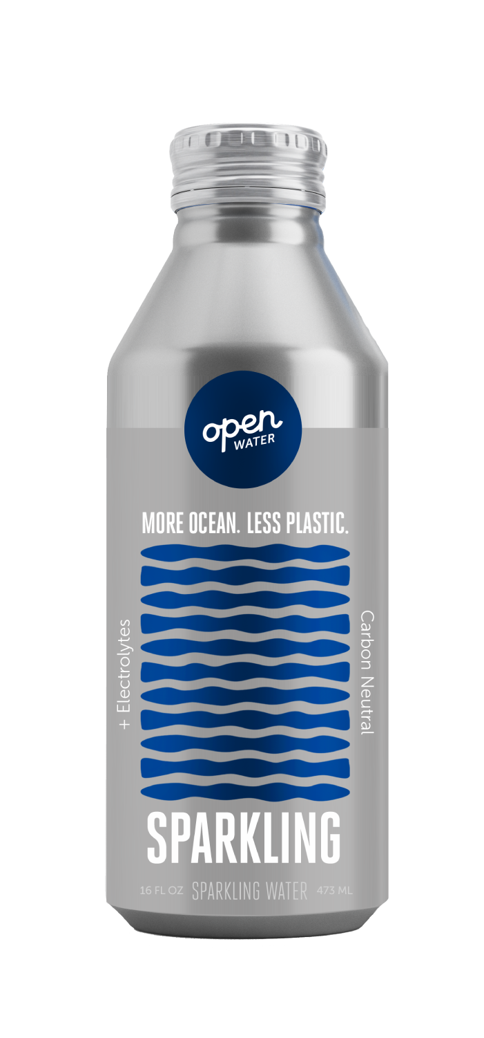 Open Water 16oz Bottle, Sparkling Water
r