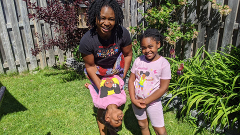 Founder Kimberlee West and her Daughter Kiera and Khloe