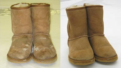 how to fix water stained uggs