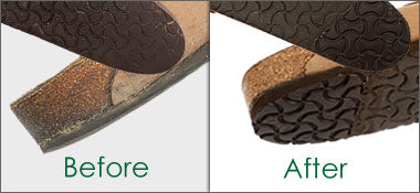 repair cork on birkenstocks