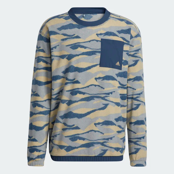 Adidas Gorpcore Florida Shores High Sea Fishing Drop Graphic Sweater Color  Block