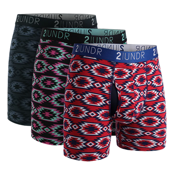 2Undr - Power Shift Boxer Brief : Cool Grey