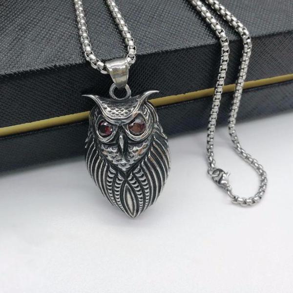 Eyes of Night, Owl Necklace