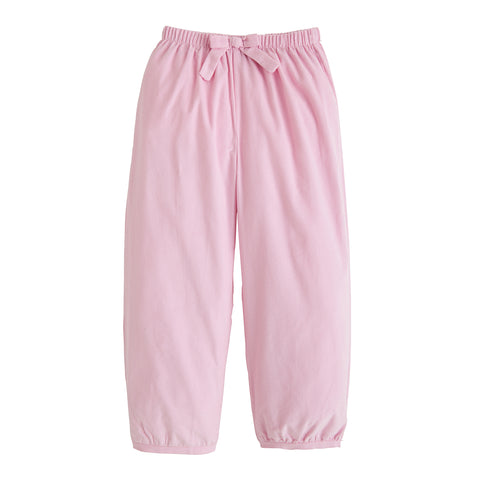 Banded Bow Pants-Light Pink – Once Upon A Time Children's
