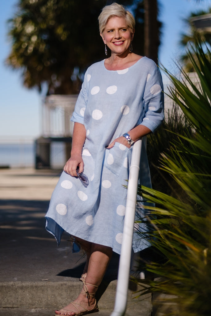 Matilda Cotton Gauze Dress (DT120) – TINA Stephens Group
