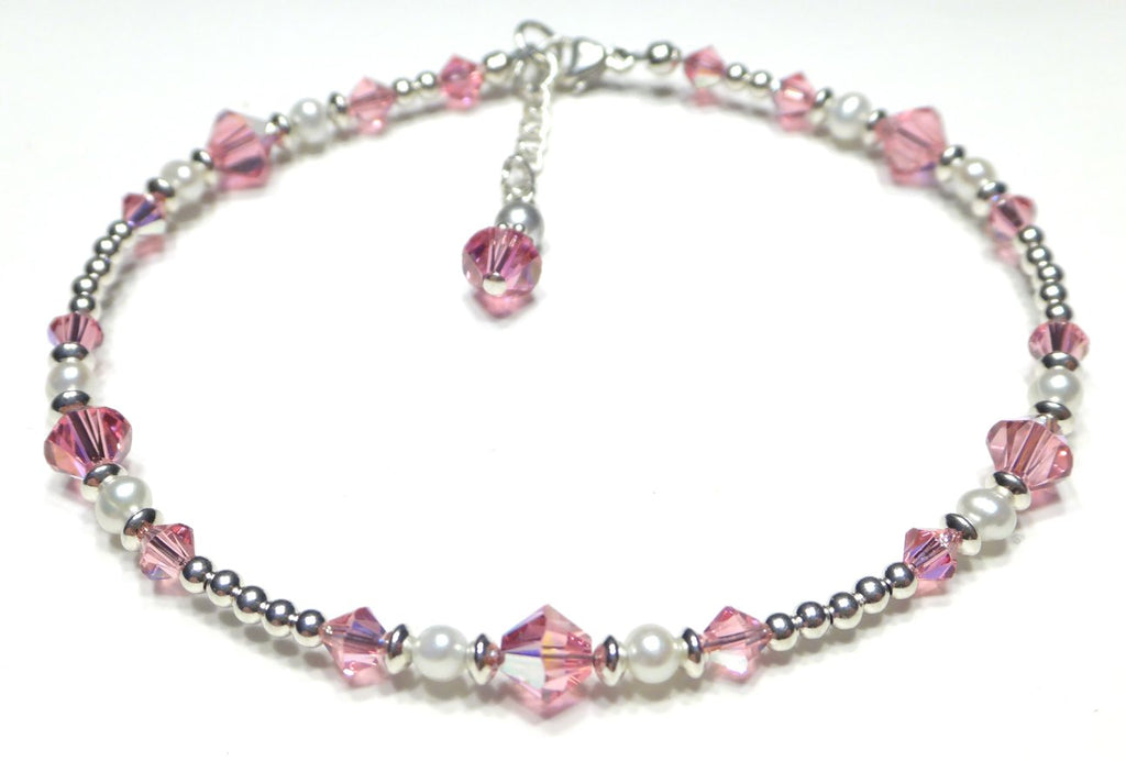 pink crystal bracelet meaning