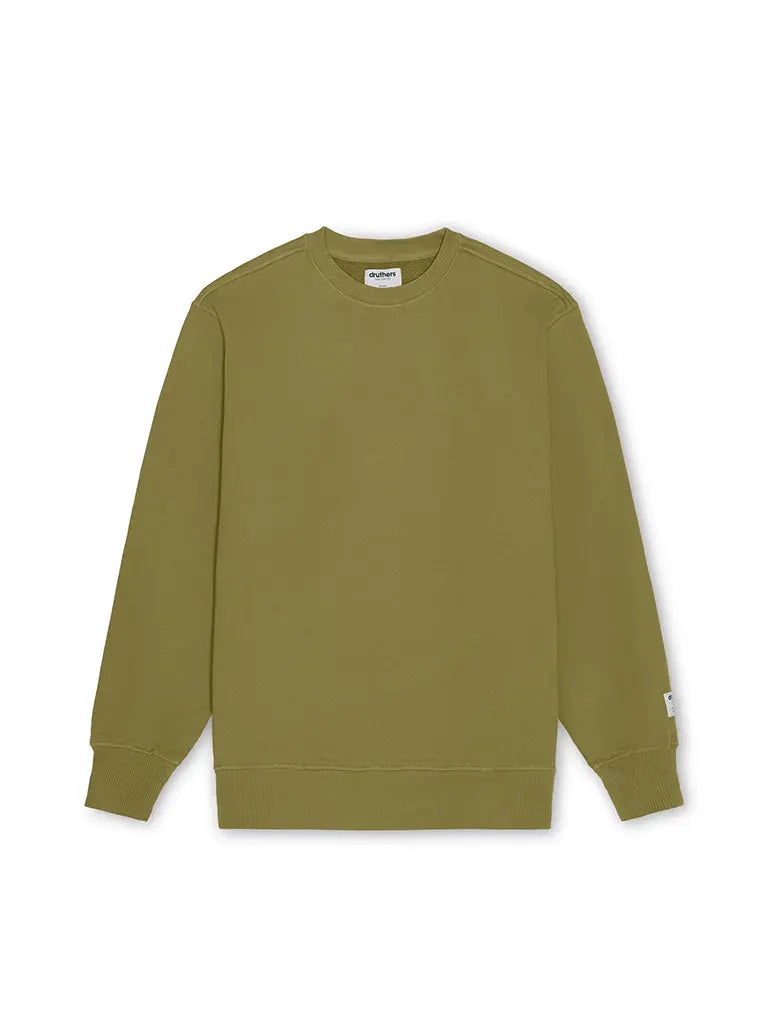 Heavyweight French Terry Crewneck- Calliste Green - Eames NW