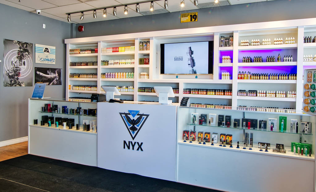 NYX ECIGS - Your vape shop online iPhone Case by Nyx - Pixels