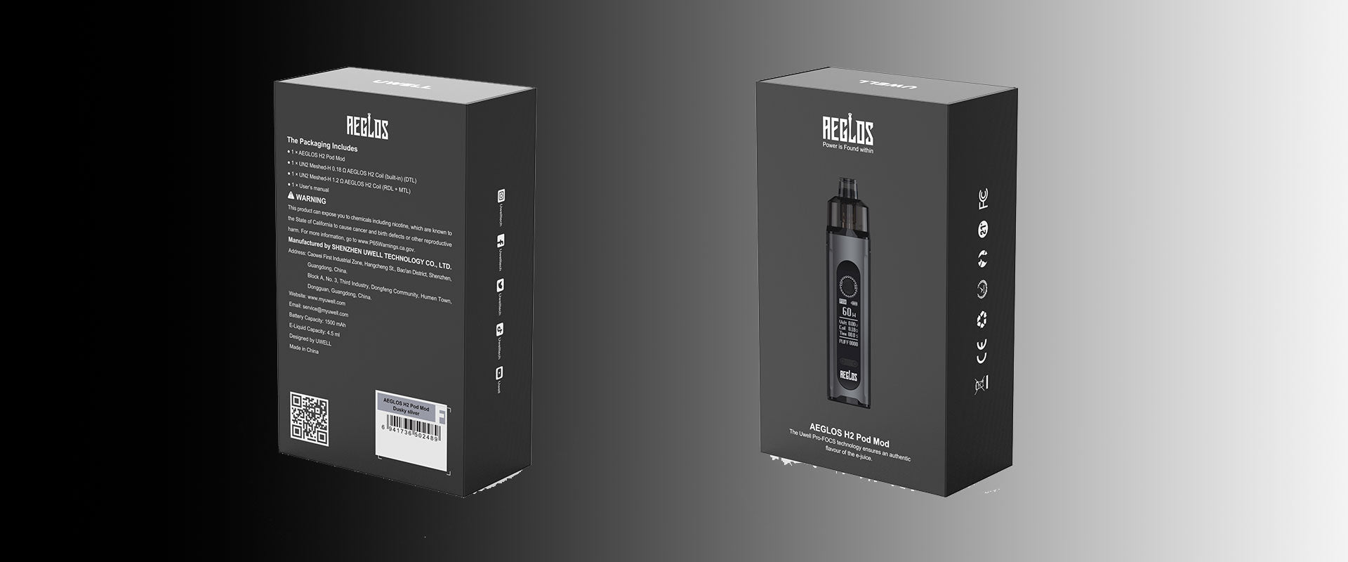 uwell aeglos h2 hardware