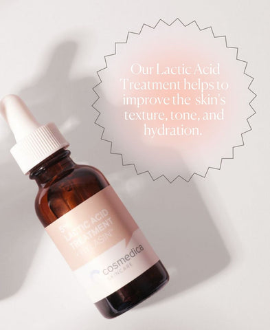 Product image of Cosmedica Skincare's lactic acid serum. 