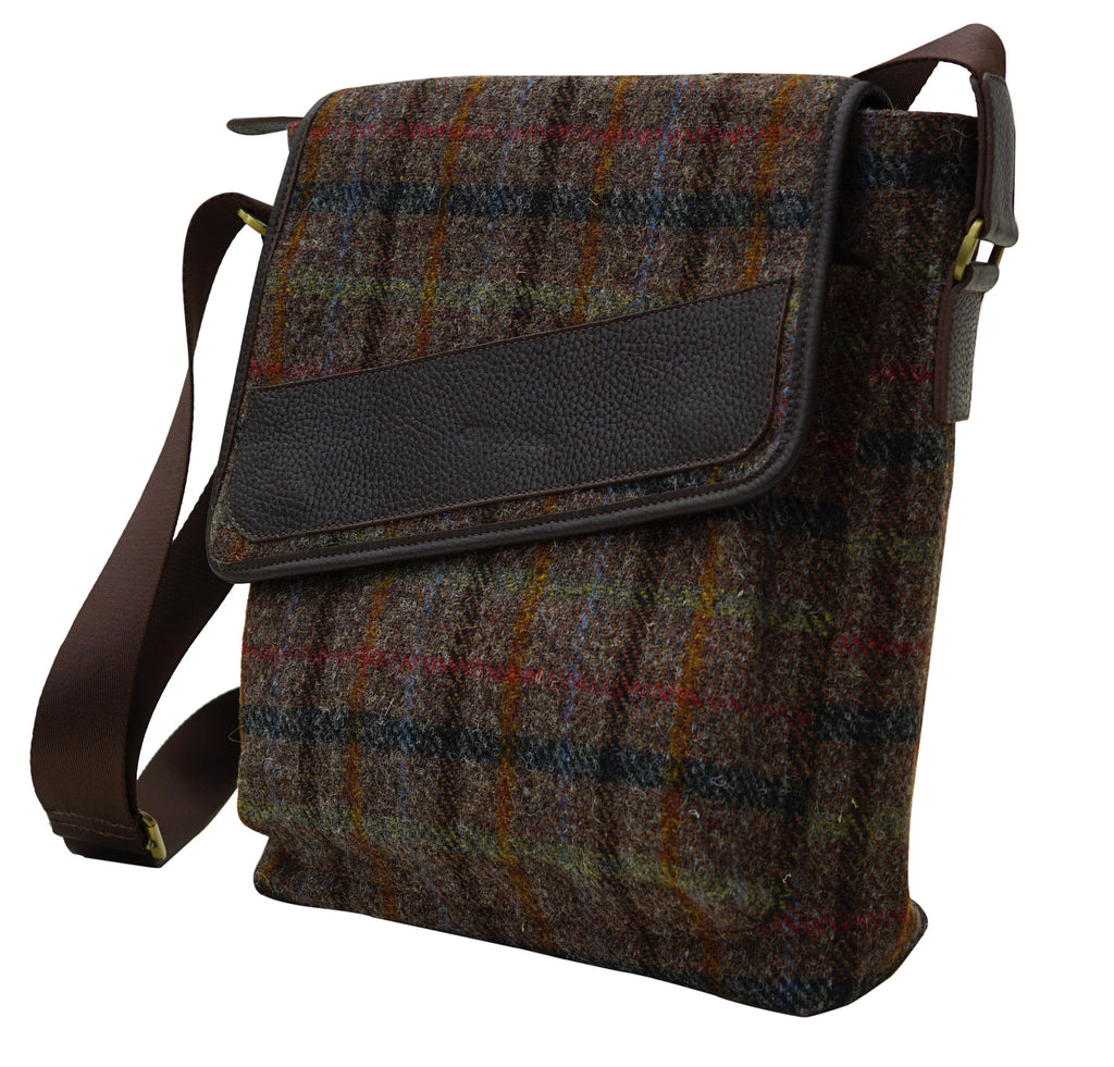 harris tweed satchel bag