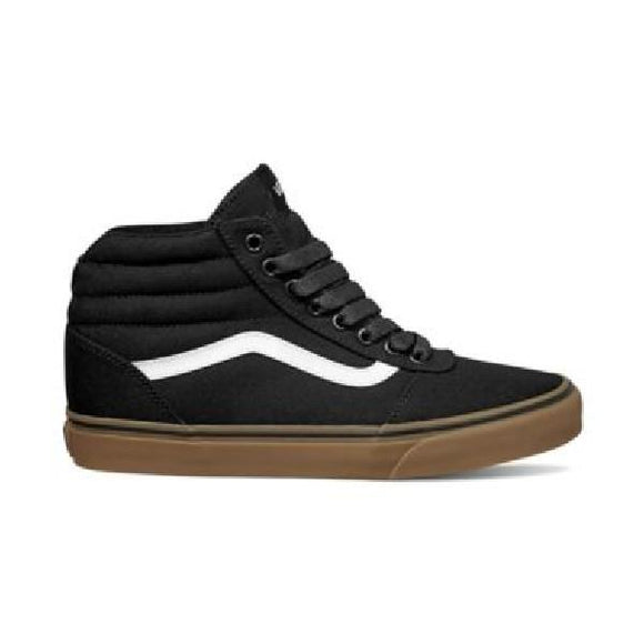 vans ward canvas black gum