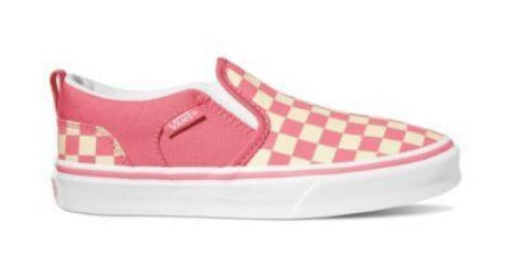 pink checkered vans for girls