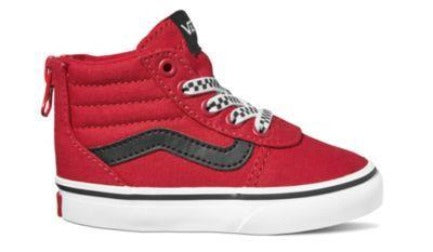 vans ward hi red